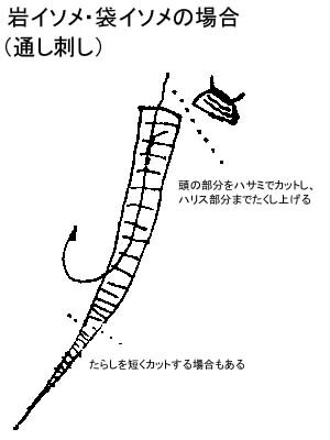 岩イソメ・袋イソメ